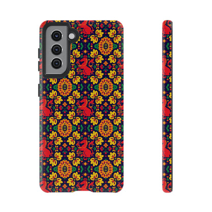 Tough Cases, Virgo, Zodiac v2, Flower Pattern