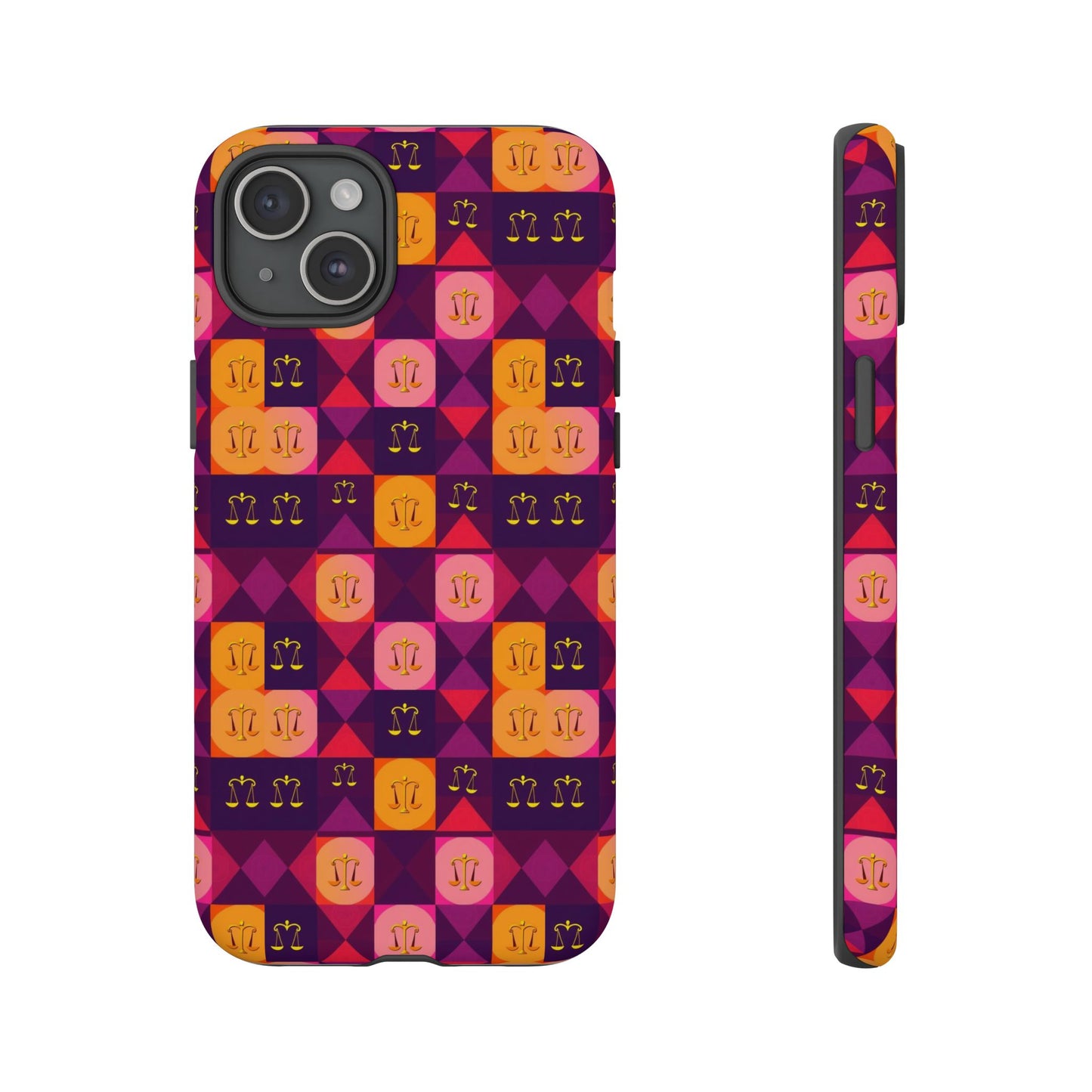 Tough Cases, Libra, Zodiac v1, Shape Pattern