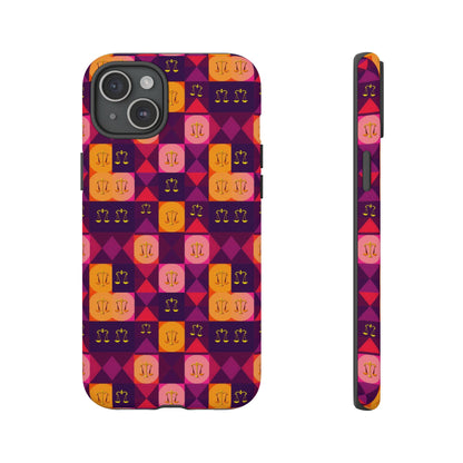 Tough Cases, Libra, Zodiac v1, Shape Pattern