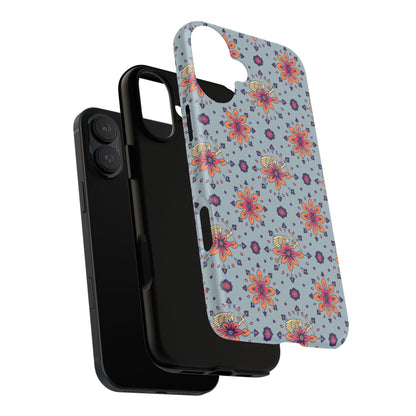 Tough Cases, Sagittarius, Zodiac v3, Flower Pattern
