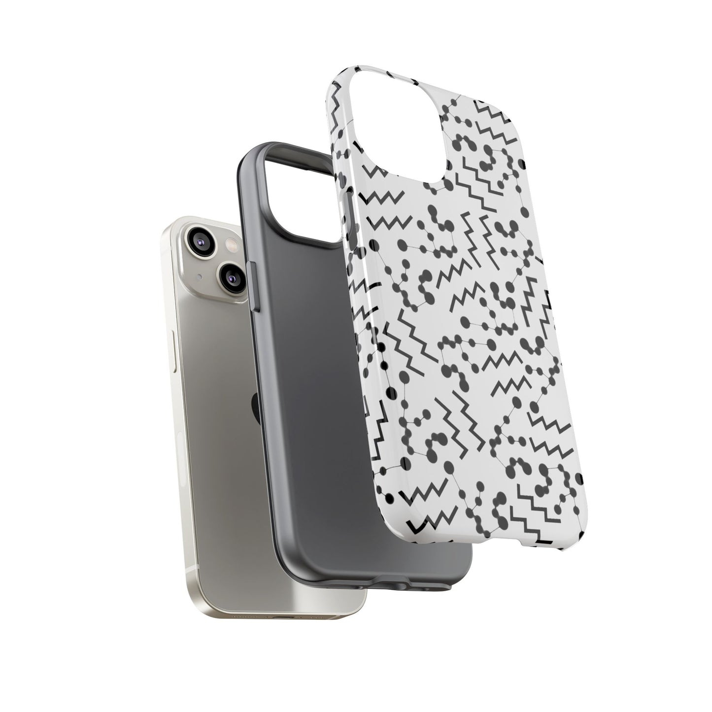 Tough Cases with the Aquarius Zodiac sign for iPhone, Samsung Galaxy, and Google Pixel devices