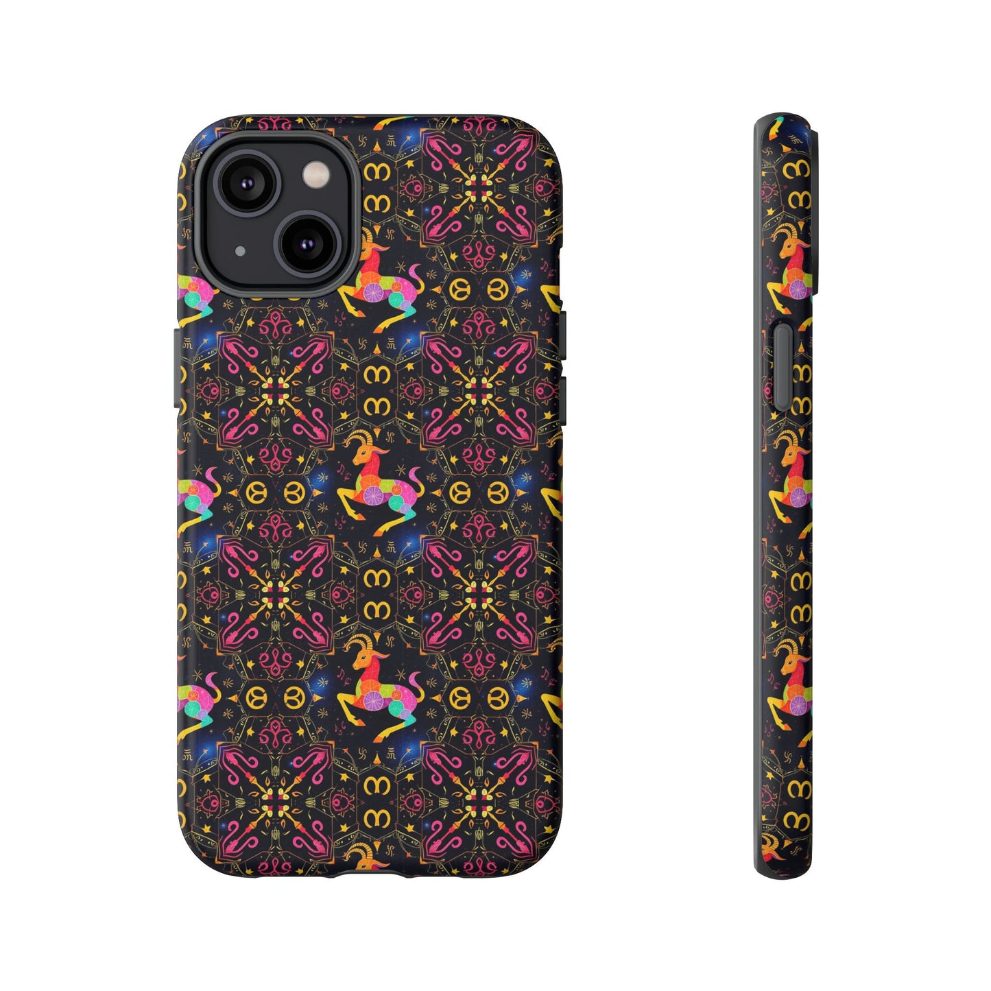 Tough Cases, Capricorn, Zodiac v2, Metal Pattern
