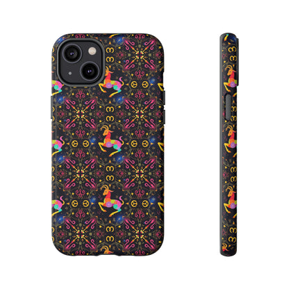 Tough Cases, Capricorn, Zodiac v2, Metal Pattern