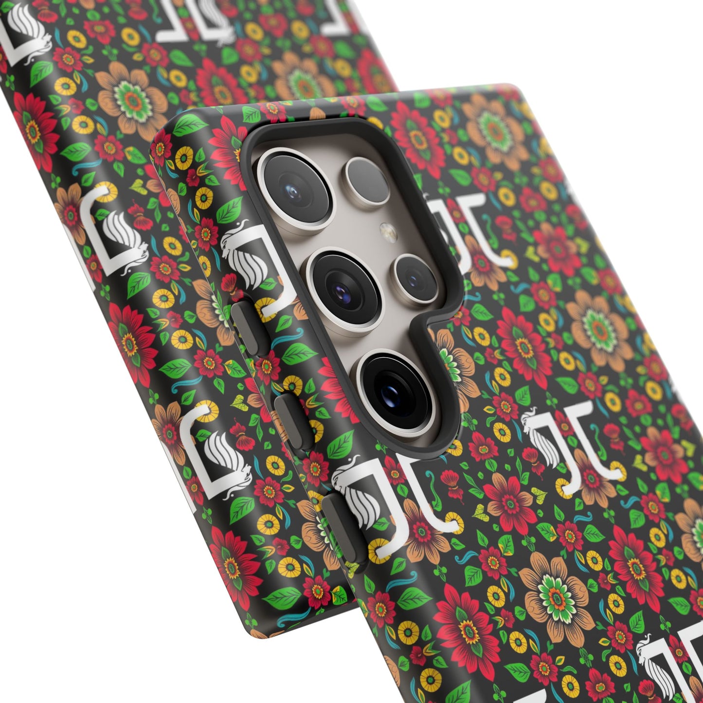 Tough Cases, Gemini, Zodiac v4, Flower Pattern