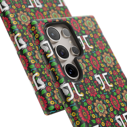 Tough Cases, Gemini, Zodiac v4, Flower Pattern