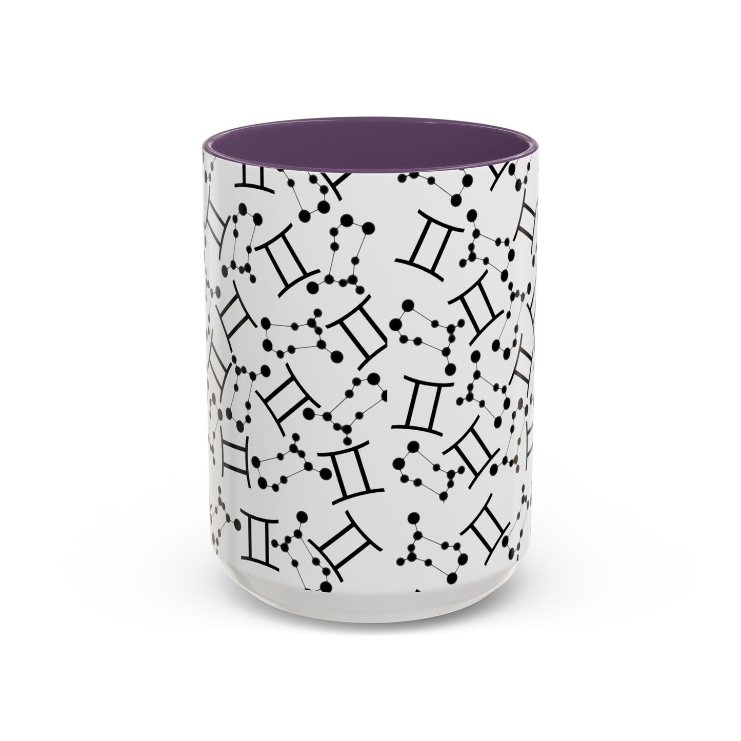 Accent Coffee Mug with the Gemini sign (11, 15oz)
