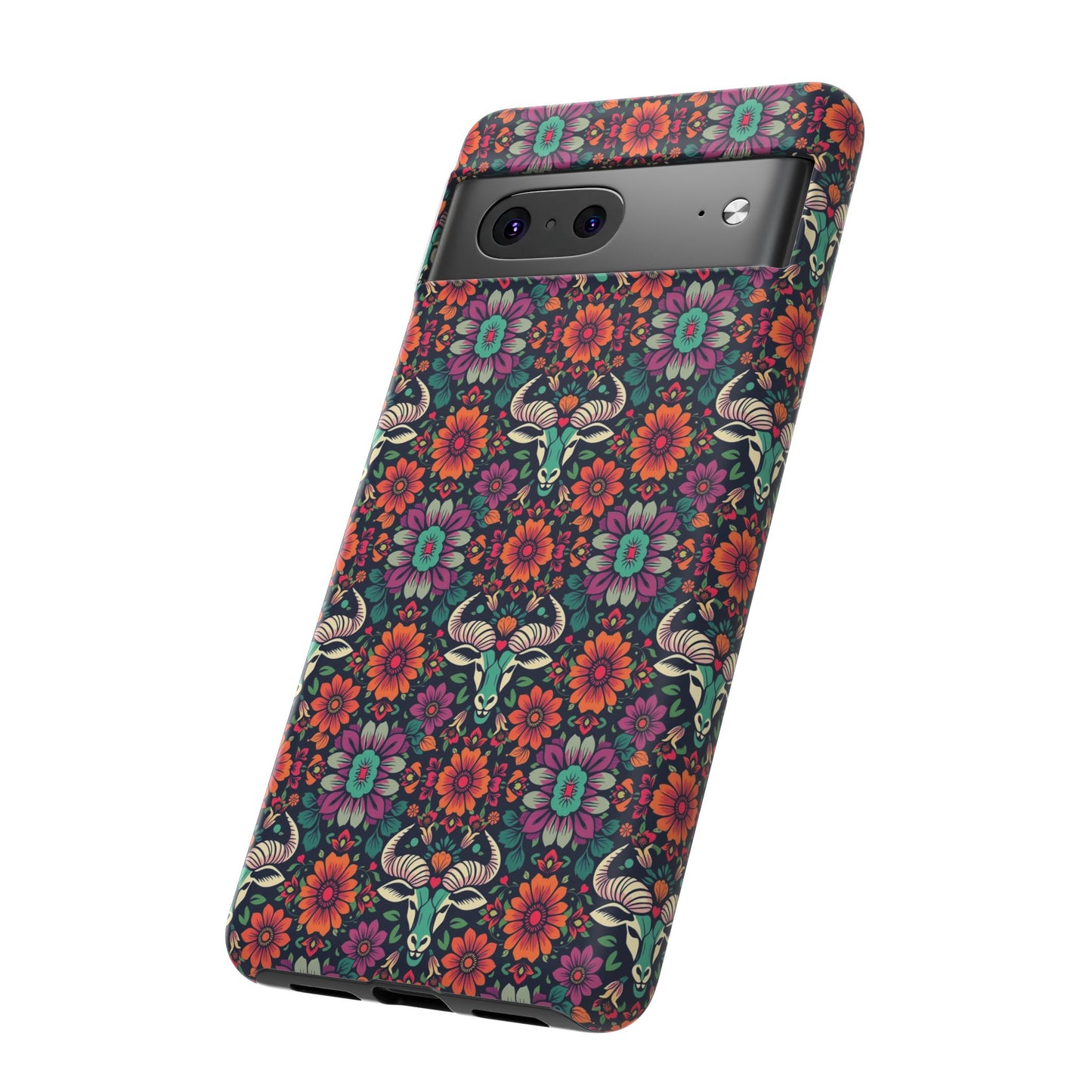 Tough Cases, Taurus, Zodiac v4, Flower Pattern