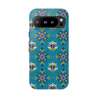 Tough Cases, Libra, Zodiac v2, Flower Pattern