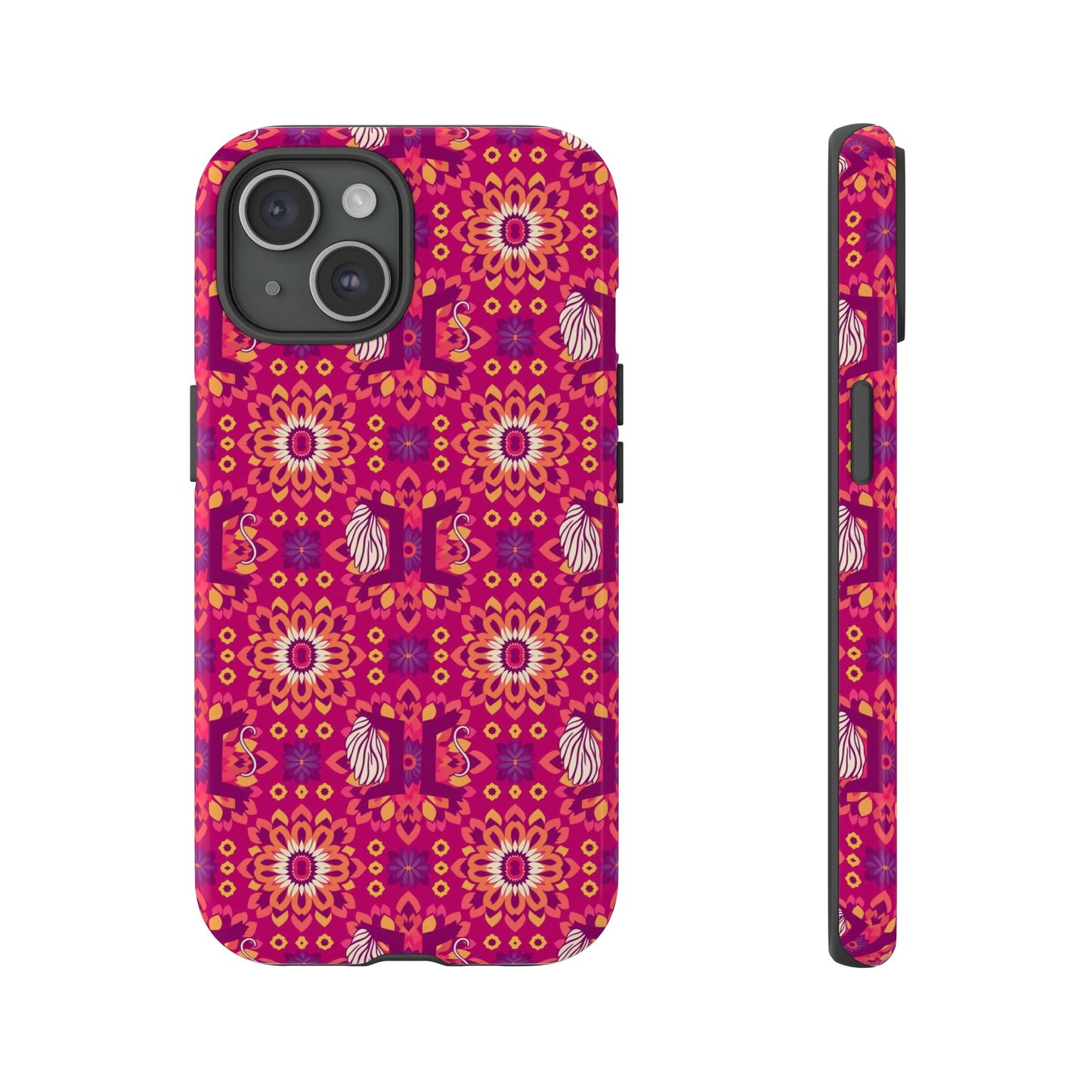 Tough Cases, Gemini, Zodiac v1, Flower Pattern