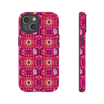 Tough Cases, Gemini, Zodiac v1, Flower Pattern