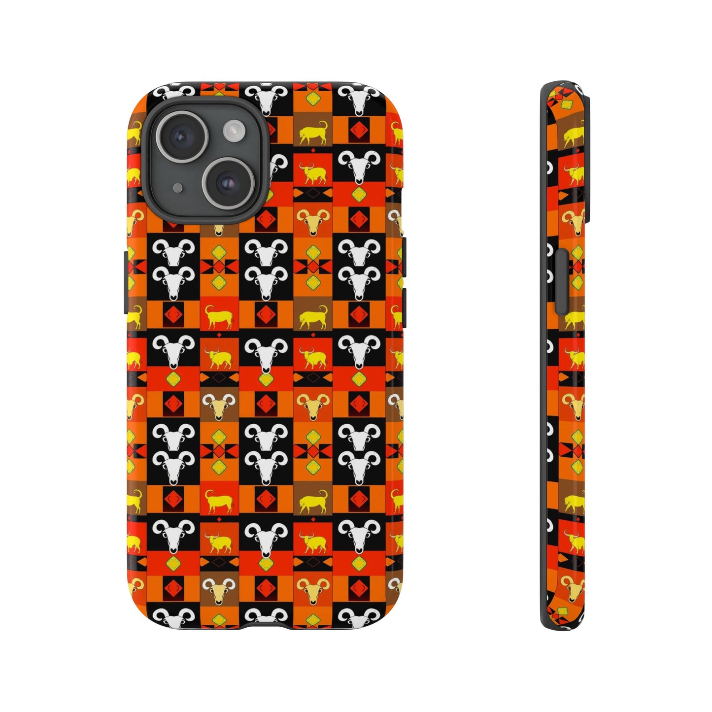Tough Cases, Taurus, Zodiac v1, Shape Pattern