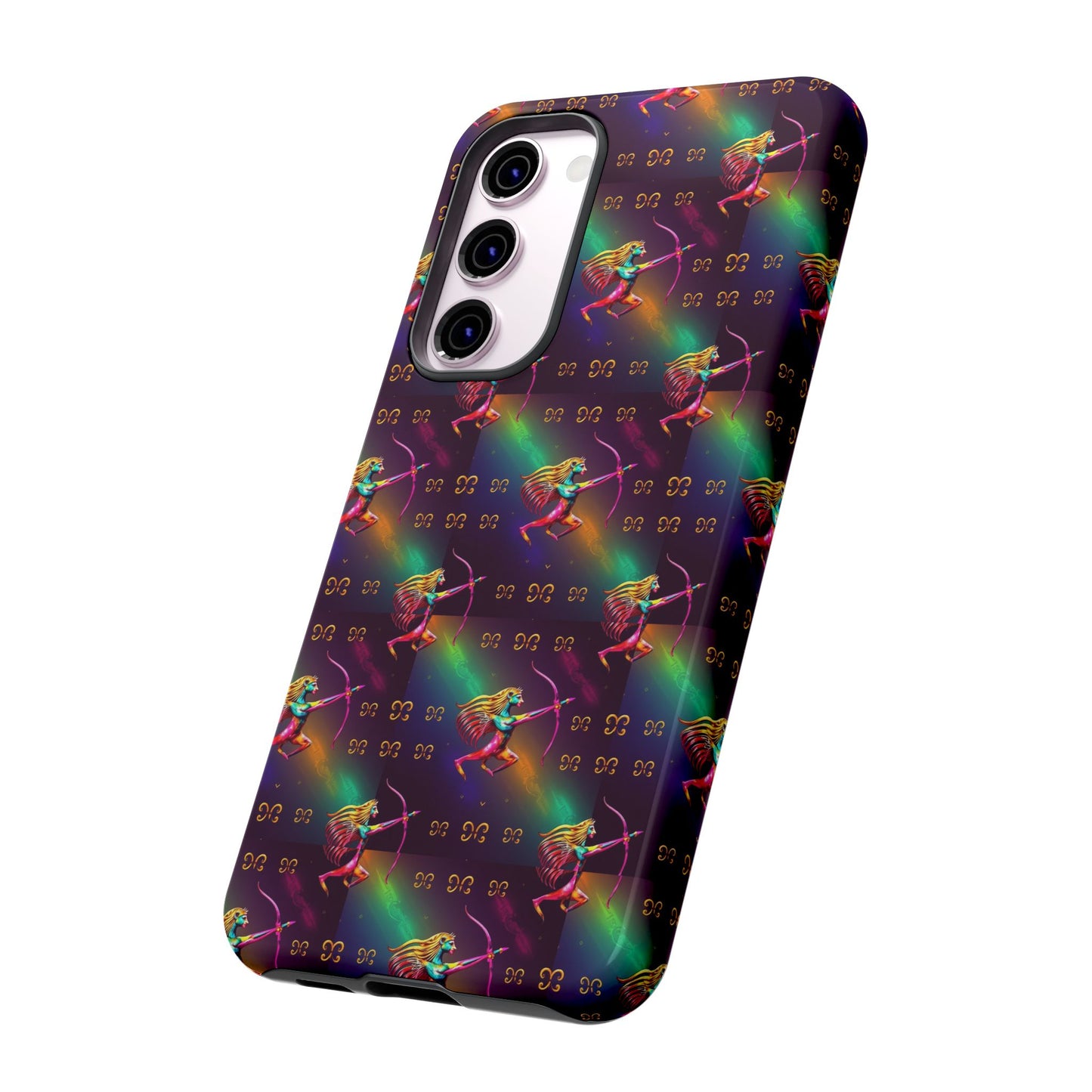 Tough Cases, Sagittarius, Zodiac v1, Metal Pattern
