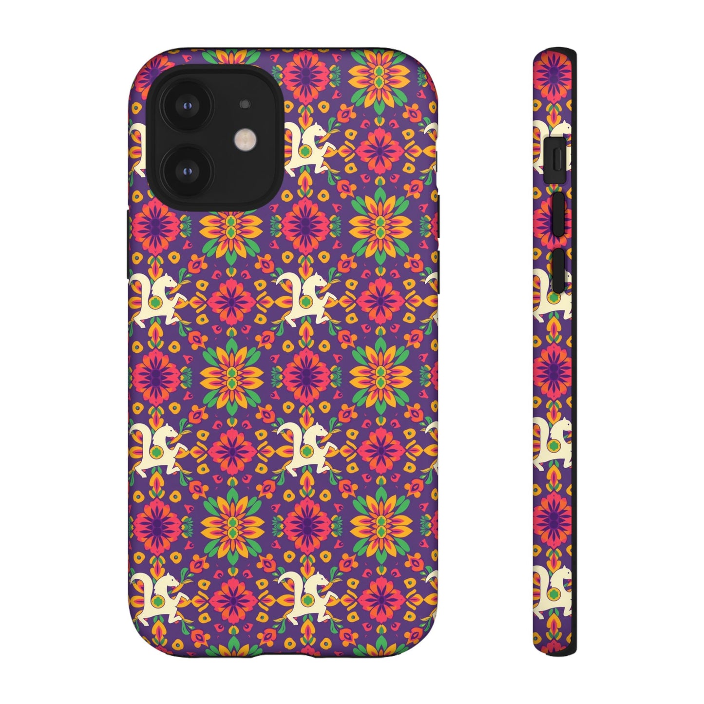 Tough Cases, Aquarius, Zodiac v1, Flower Pattern