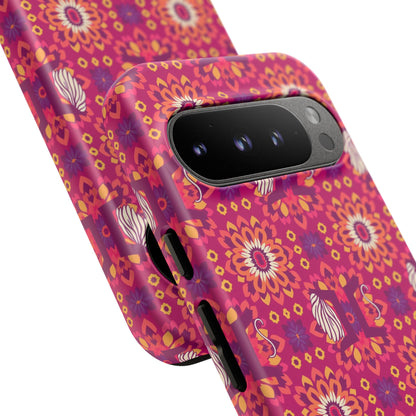 Tough Cases, Gemini, Zodiac v1, Flower Pattern