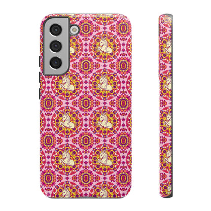 Tough Cases, Capricorn, Zodiac v4, Flower Pattern