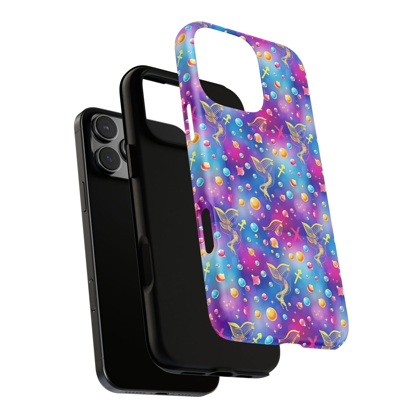 Tough Cases, Sagittarius, Zodiac v3, Bubble Pattern