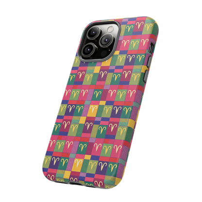 Tough Cases, Aries, Zodiac v1, Shape Pattern