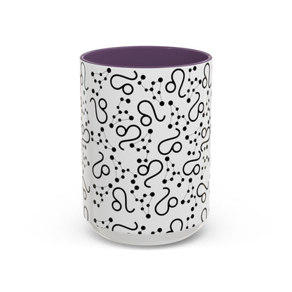 Accent Coffee Mug with the Leo sign (11, 15oz)