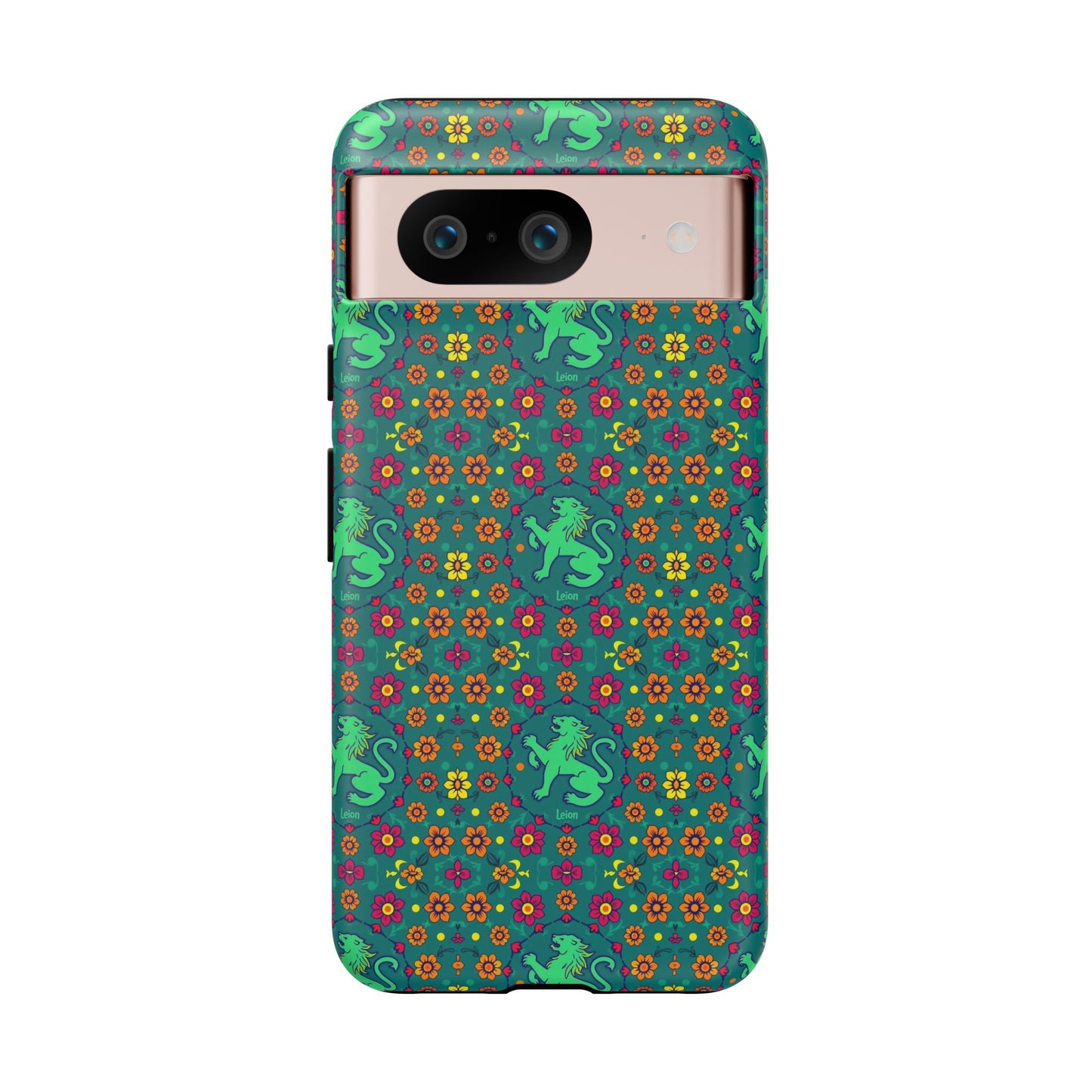 Tough Cases, Leo, Zodiac v3, Flower Pattern
