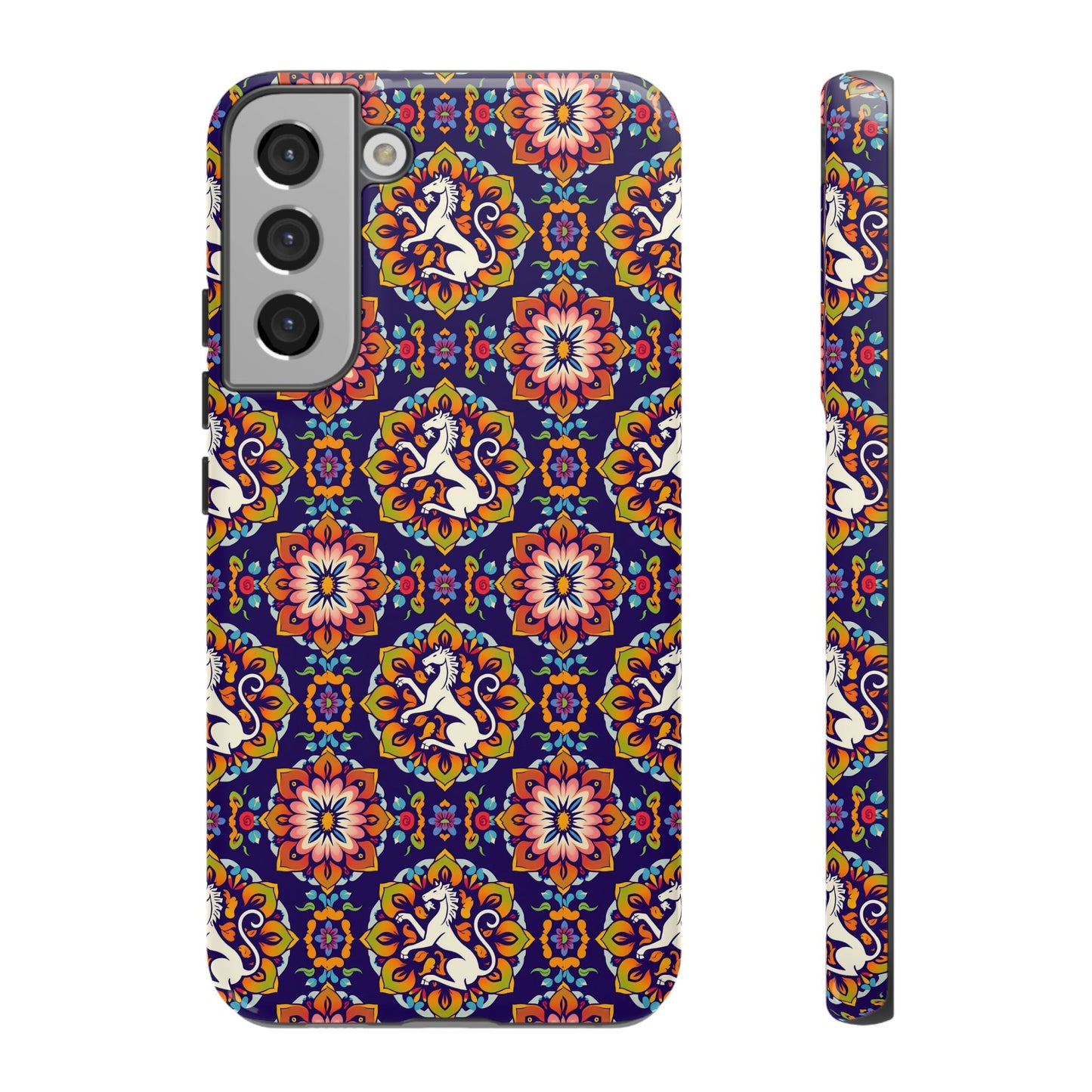 Tough Cases, Virgo, Zodiac v3, Flower Pattern