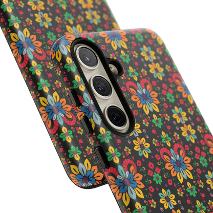 Tough Cases, Aries, Zodiac v2, Flower Pattern
