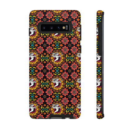 Tough Cases, Sagittarius, Zodiac v2, Flower Pattern