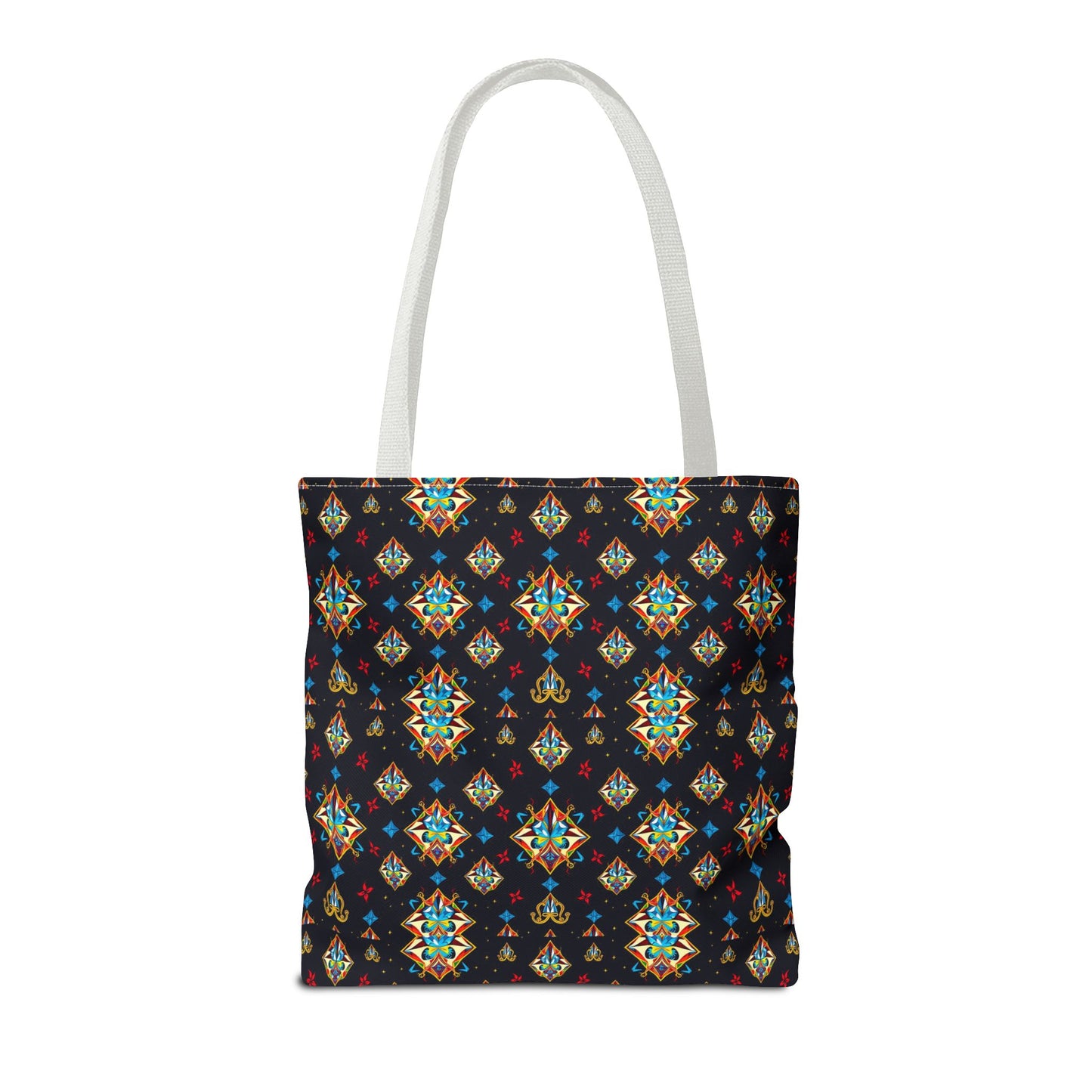 Tote Bag (AOP), Sagittarius, Zodiac v1, Jewel Pattern