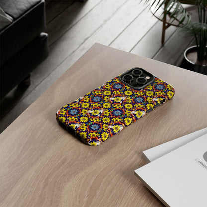 Tough Cases, Aquarius, Zodiac v3, Flower Pattern