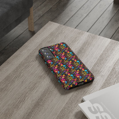 Tough Cases, Sagittarius, Zodiac v1, Bubble Pattern