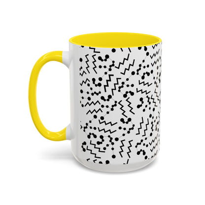 Accent Coffee Mug with the Aquarius sign (11, 15oz)