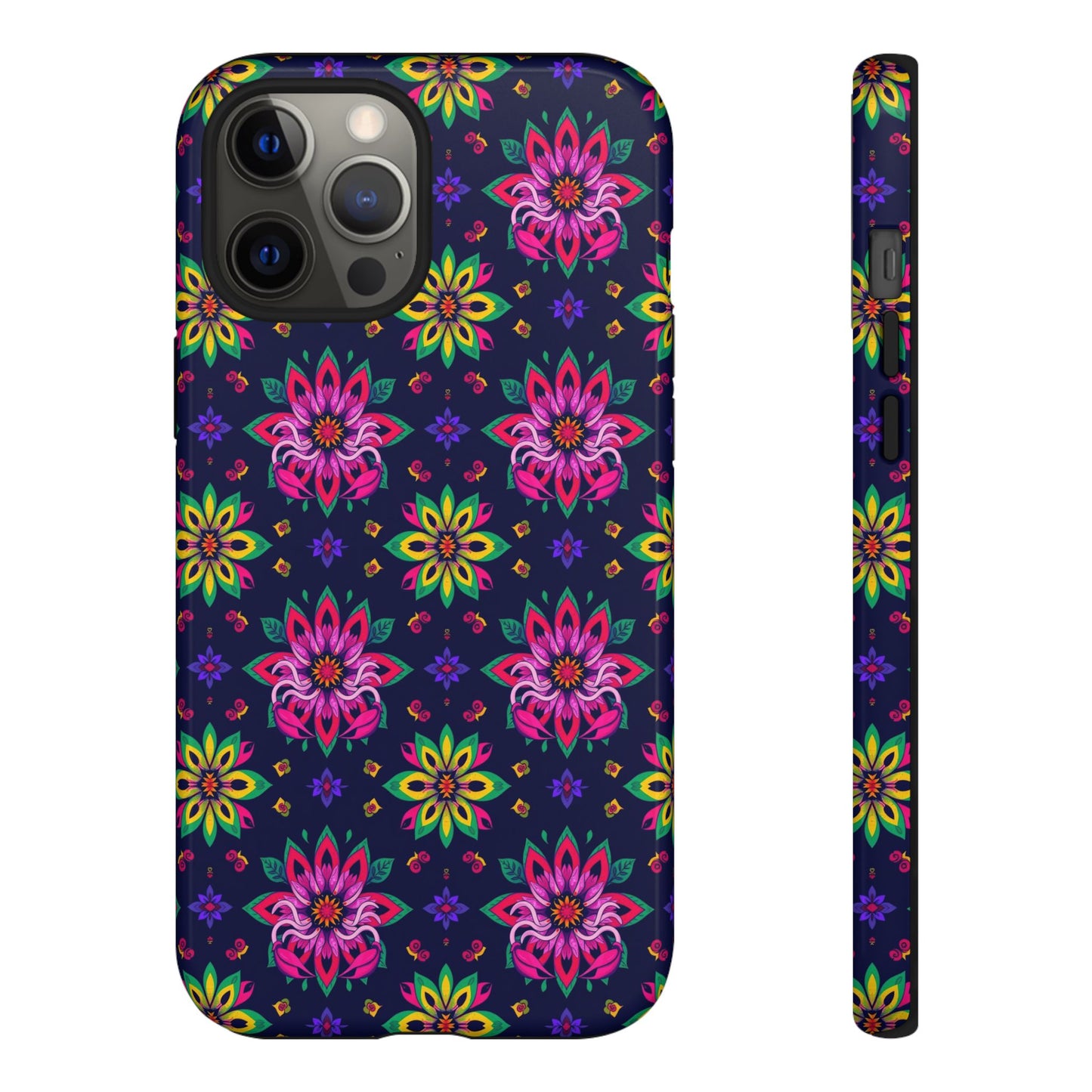 Tough Cases, Scorpio, Zodiac v4, Flower Pattern