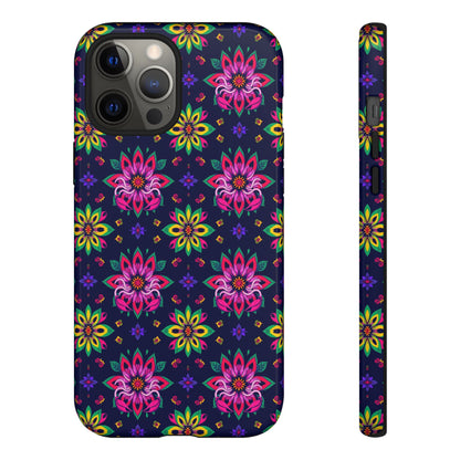 Tough Cases, Scorpio, Zodiac v4, Flower Pattern
