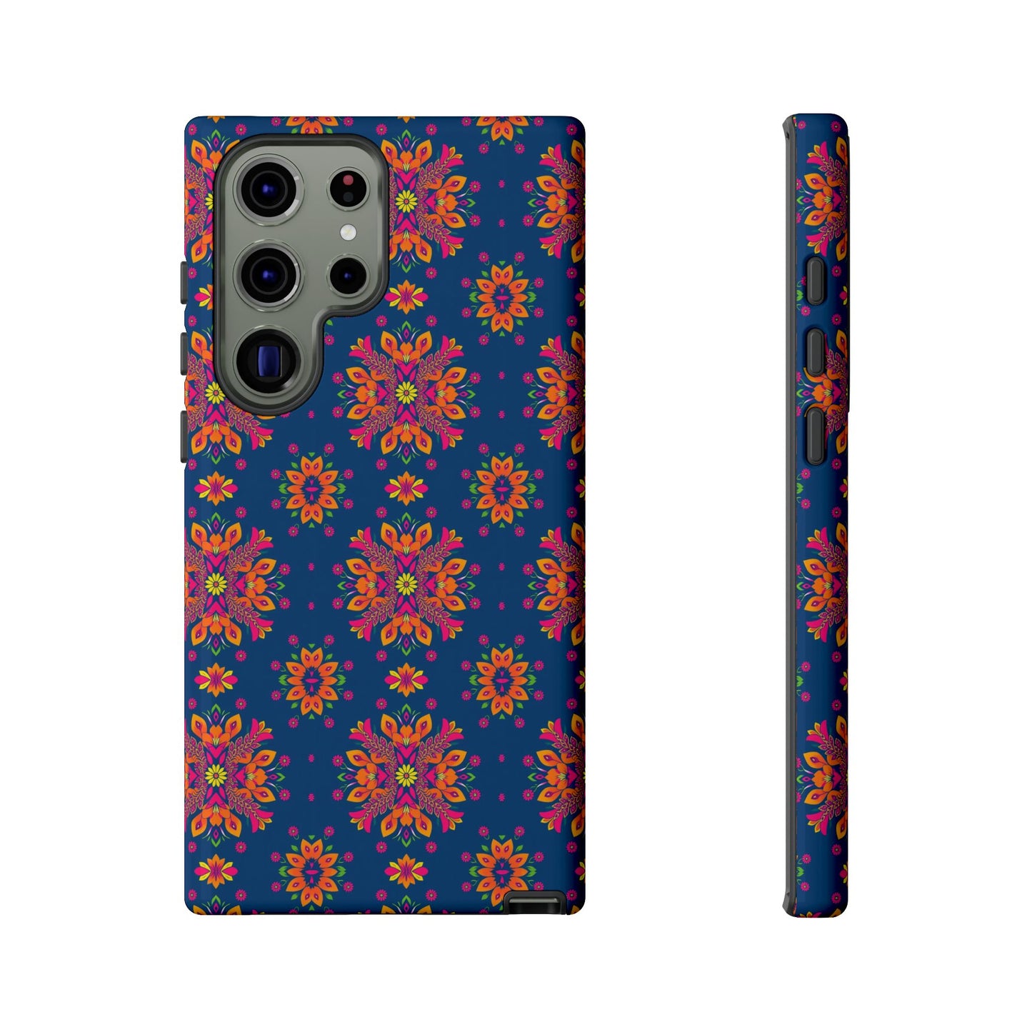 Tough Cases, Gemini, Zodiac v2, Flower Pattern