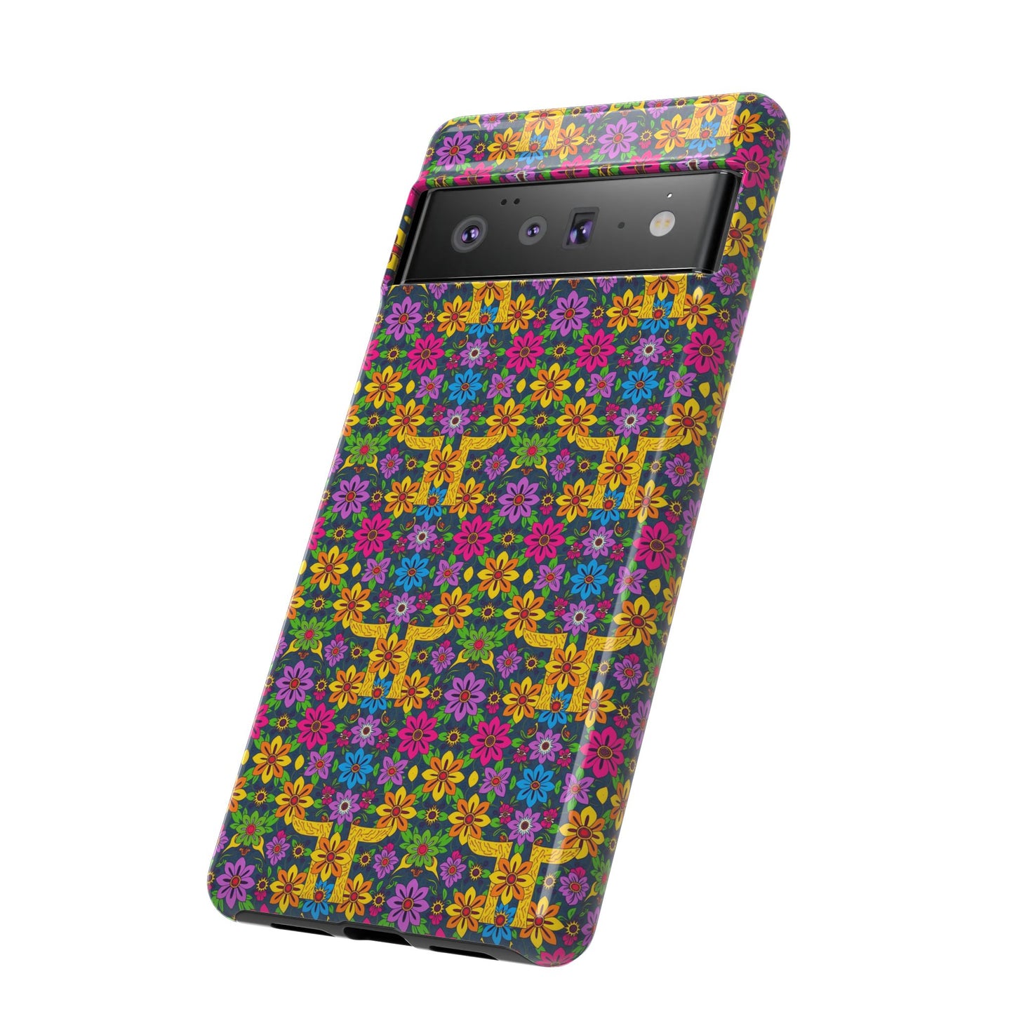 Tough Cases, Gemini, Zodiac v3, Flower Pattern