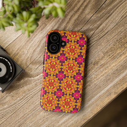 Tough Cases, Scorpio, Zodiac v1, Flower Pattern