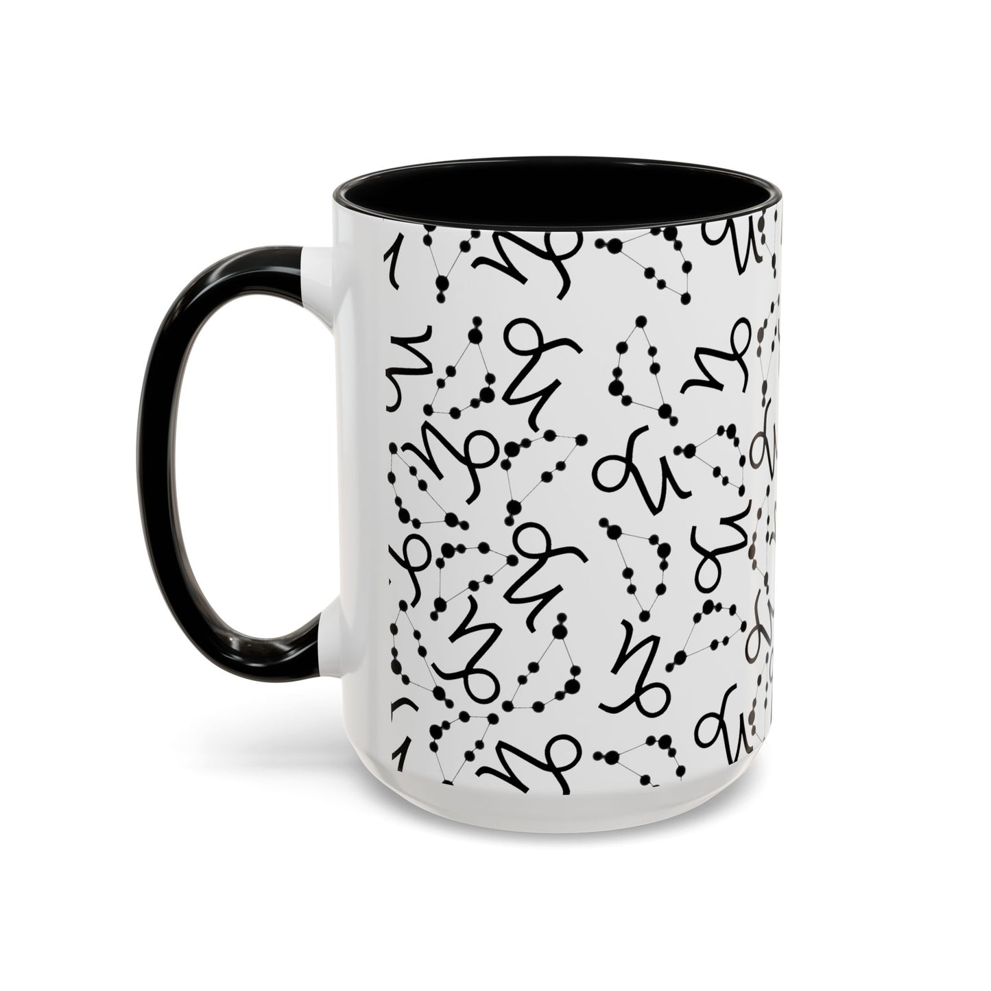 Accent Coffee Mug with the Capricorn sign (11, 15oz)