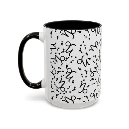 Accent Coffee Mug with the Capricorn sign (11, 15oz)