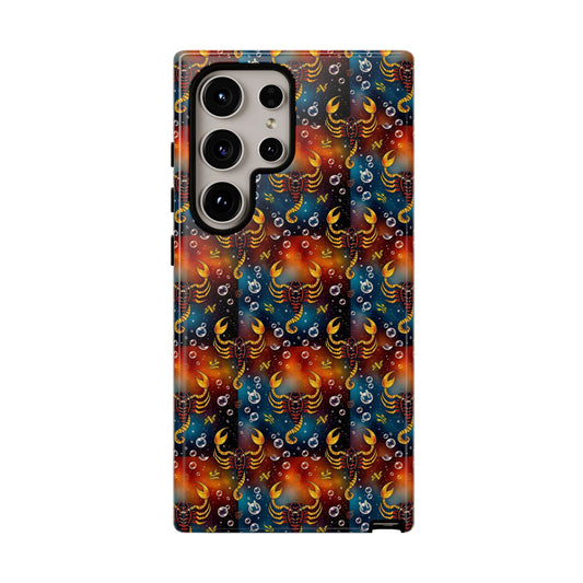 Tough Cases, Scorpio, Zodiac v2, Bubble Pattern
