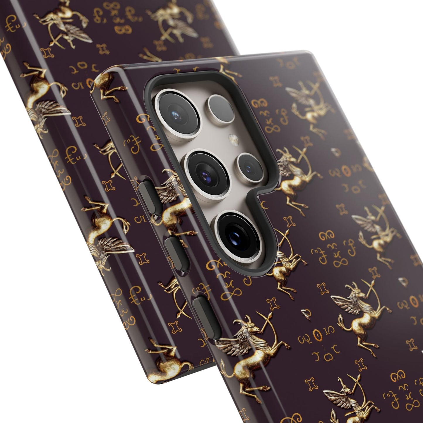 Tough Cases, Sagittarius, Zodiac v3, Metal Pattern