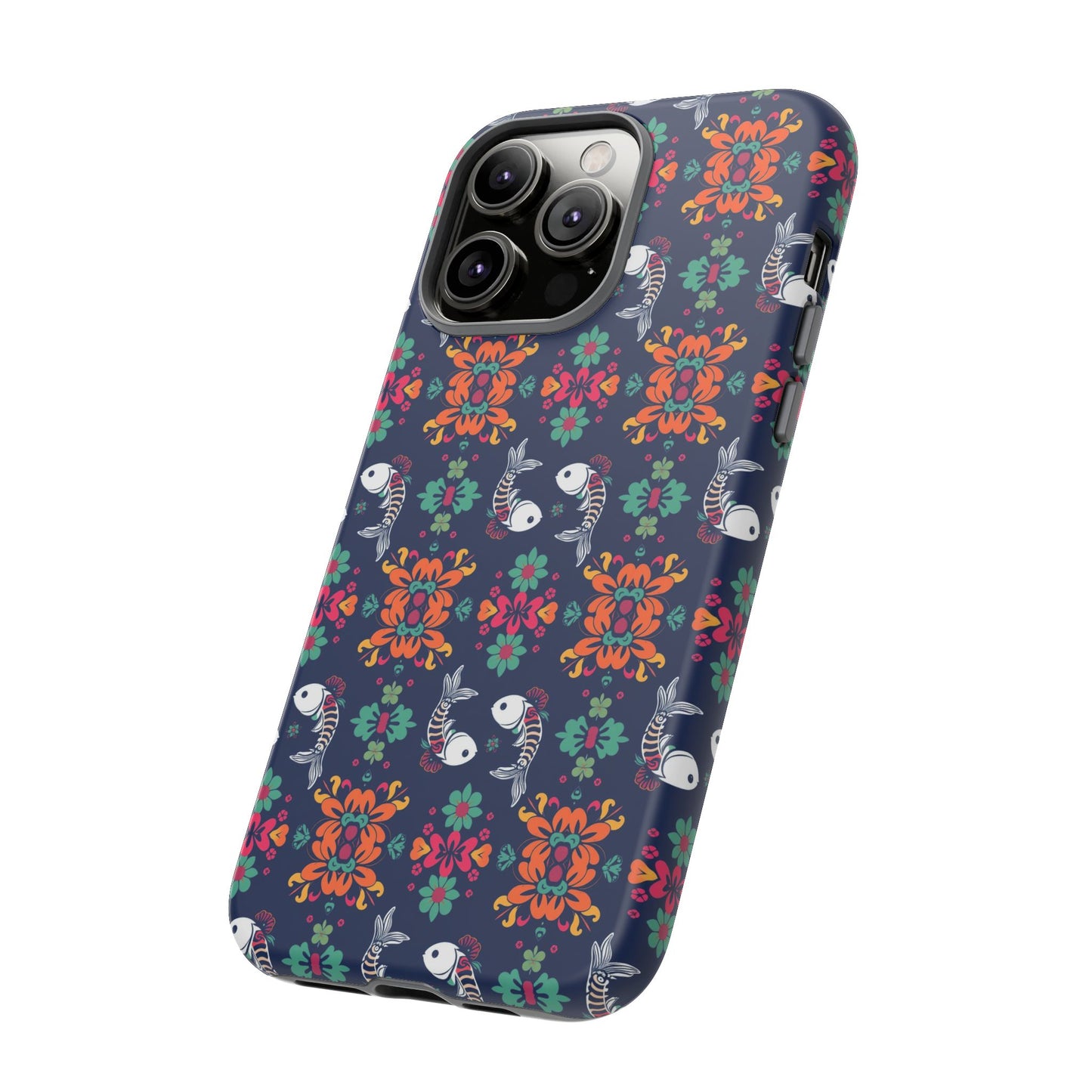 Tough Cases, Pisces, Zodiac, Flower Pattern