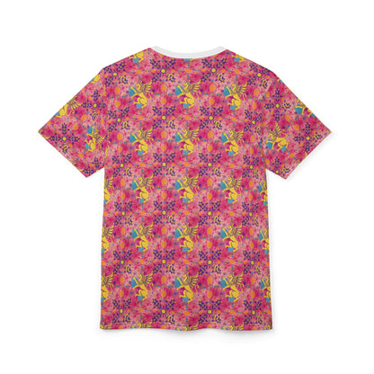 Unisex Cut & Sew T-Shirt, AOP, Virgo, Zodiac, Pattern