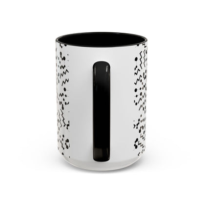 Accent Coffee Mug with the Aquarius sign (11, 15oz)