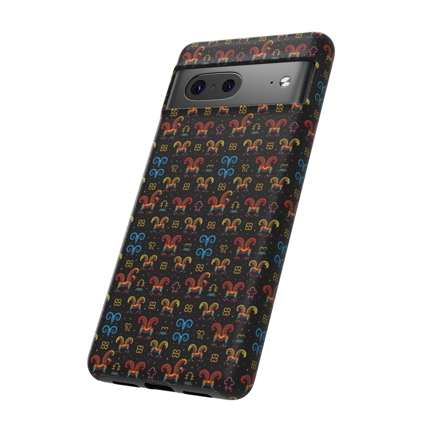 Tough Cases, Aries, Zodiac v1, Metal Pattern