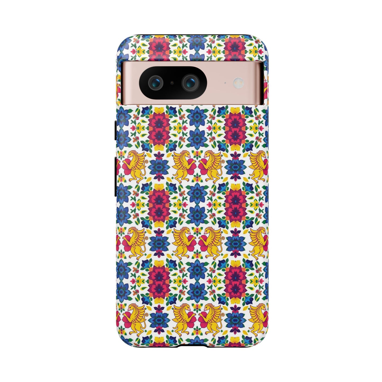 Tough Cases, Gemini, Zodiac, Flower Pattern