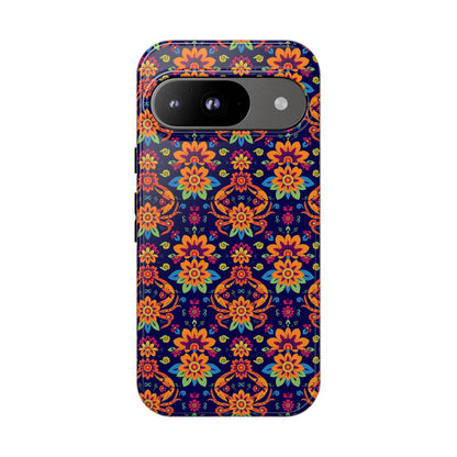 Tough Cases, Cancer, Zodiac, Flower Pattern