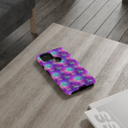 Tough Cases, Aquarius, Zodiac, Metal Pattern