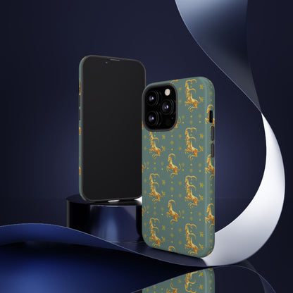 Tough Cases, Capricorn, Zodiac v1, Metal Pattern