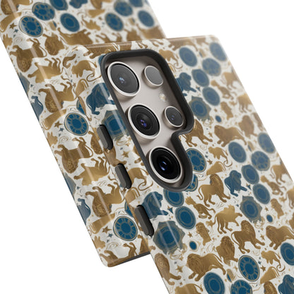 Tough Cases, Leo, Zodiac v2, Metal Pattern