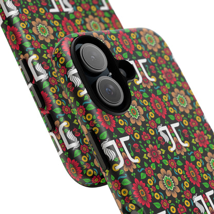 Tough Cases, Gemini, Zodiac v4, Flower Pattern