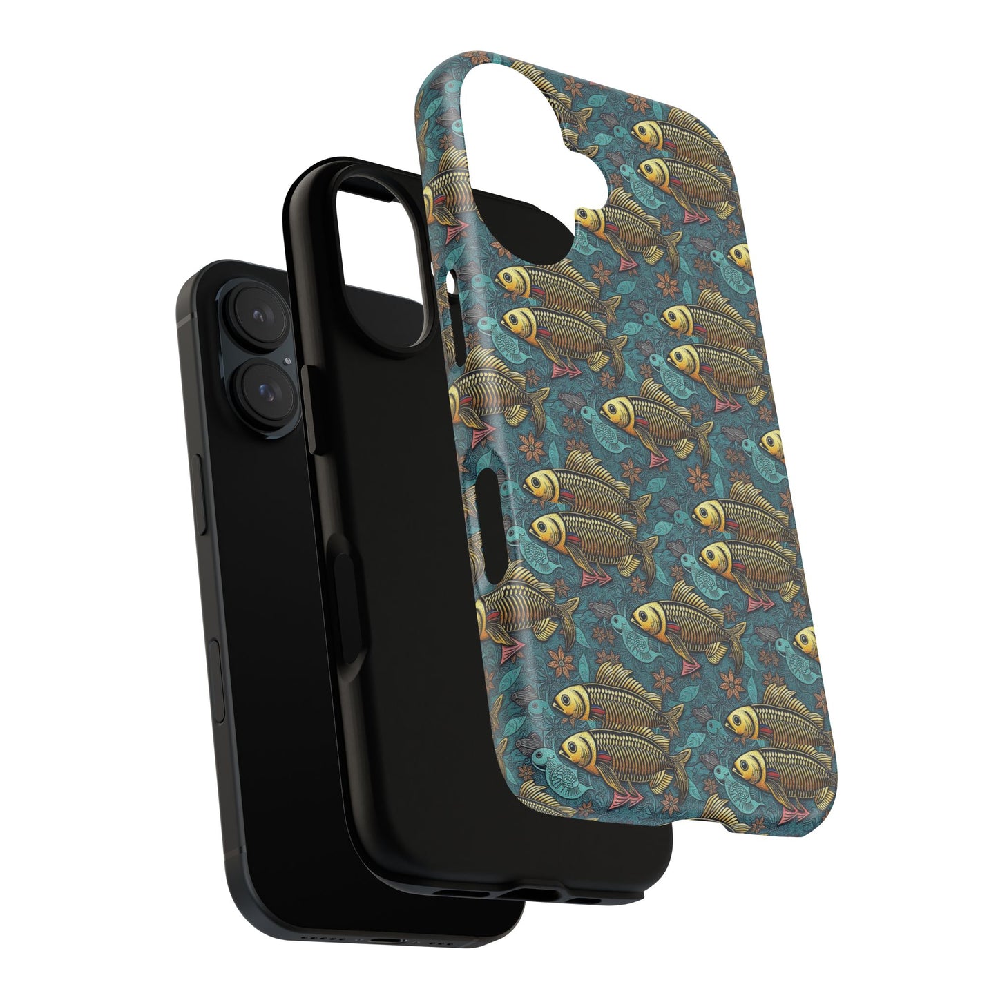 Tough Cases, Pisces, Zodiac v1, Metal Pattern